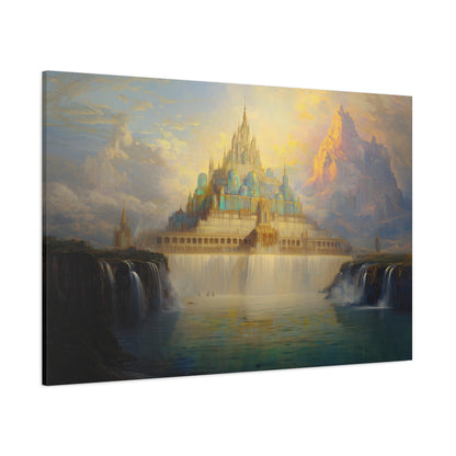 Valinor's Ascent Canvas Print