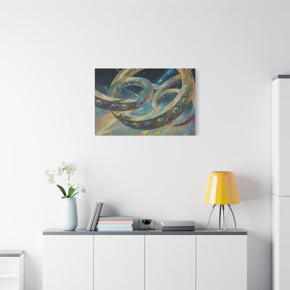 The Dreaming Spiral Canvas Print