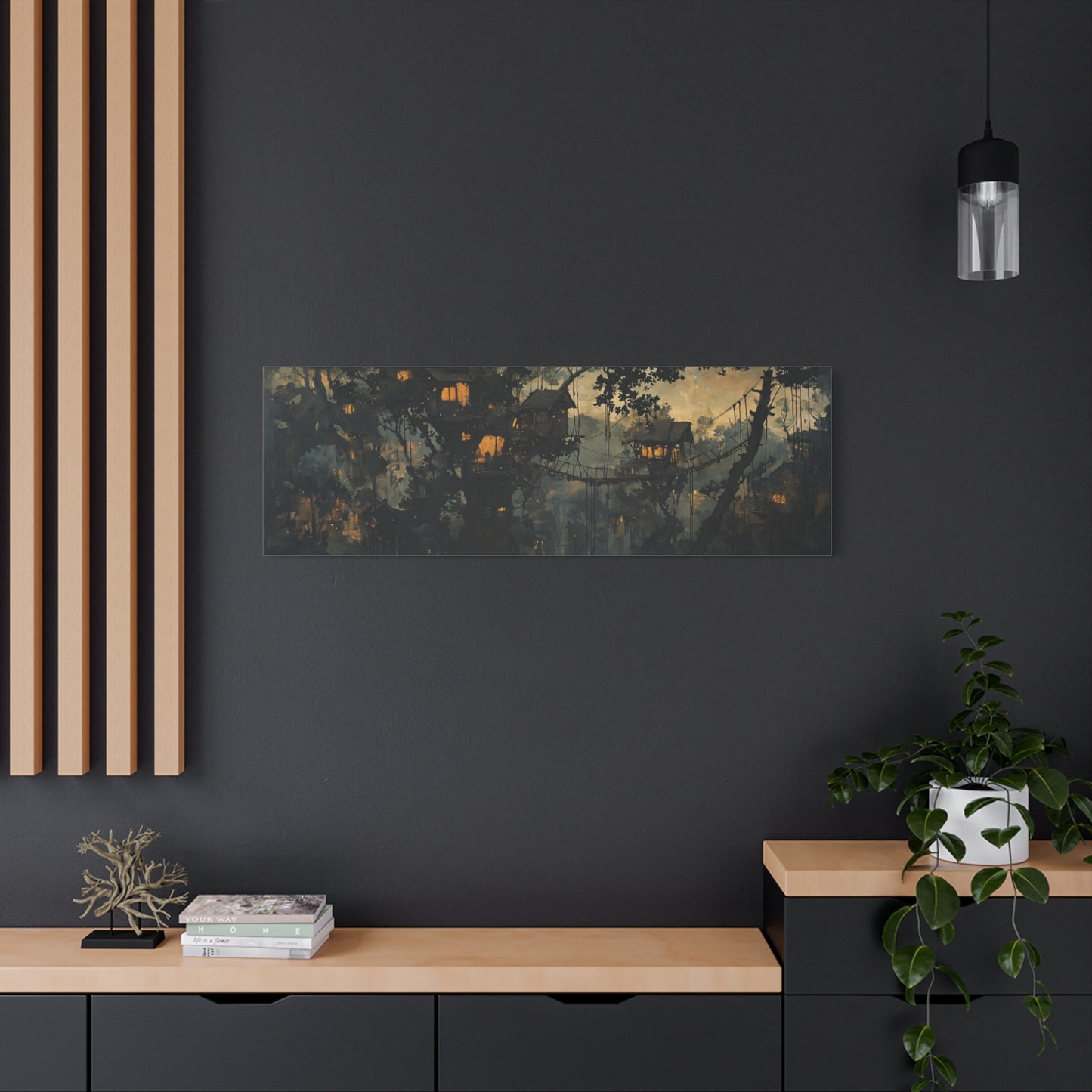 Balance of Night Canvas Print