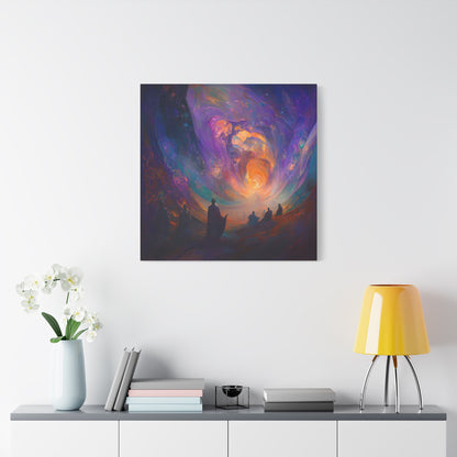 Balance in the Abyss Canvas Print