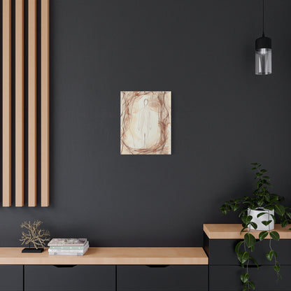 Soul's Silhouette Canvas Print