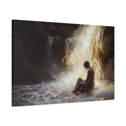 The Quiet Fall Canvas Print