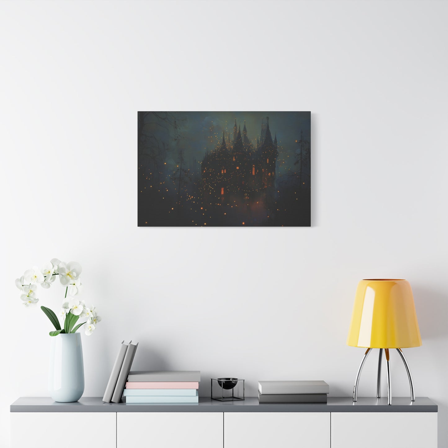 Towers of Twilight Canvas Print