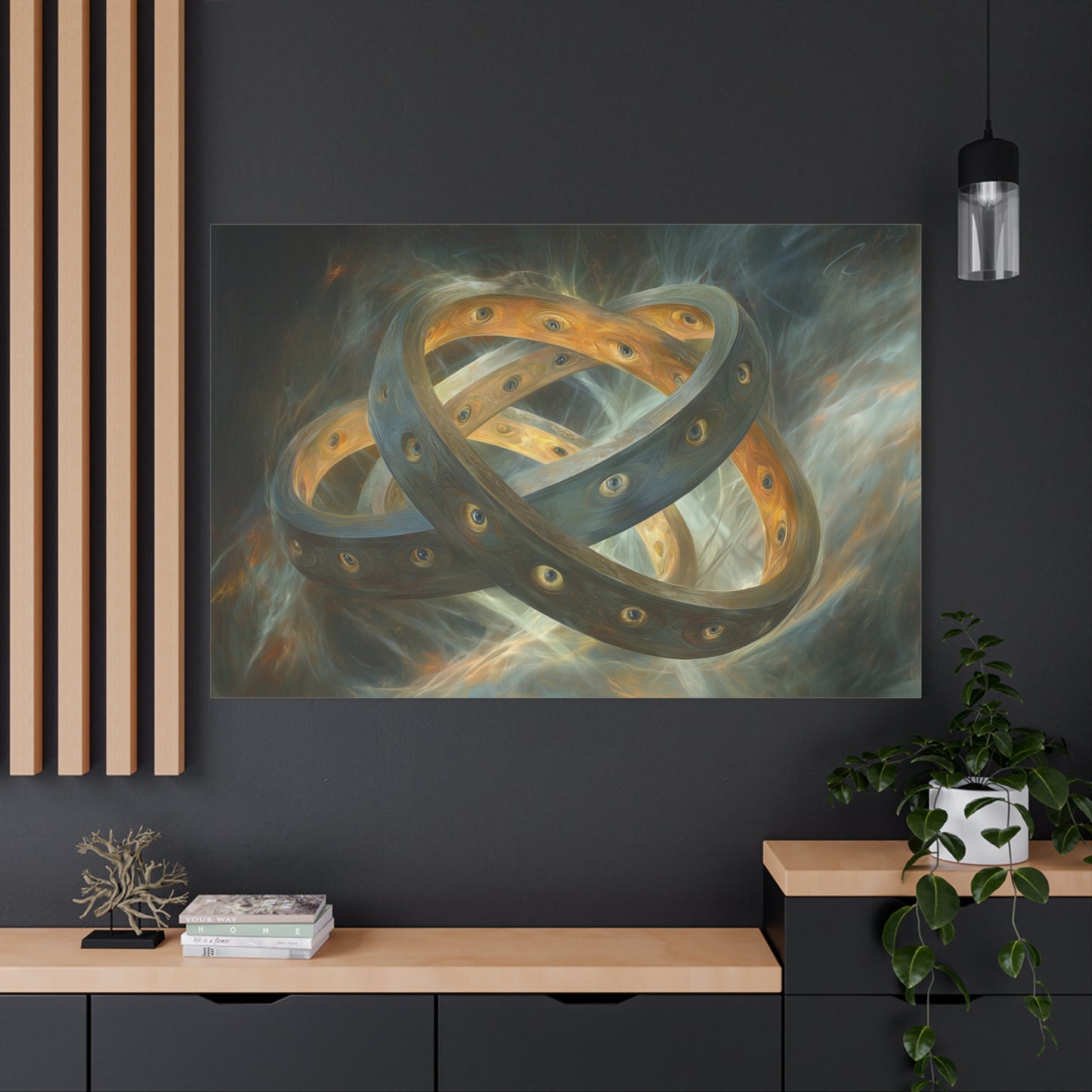 Circles of Sight Canvas Print