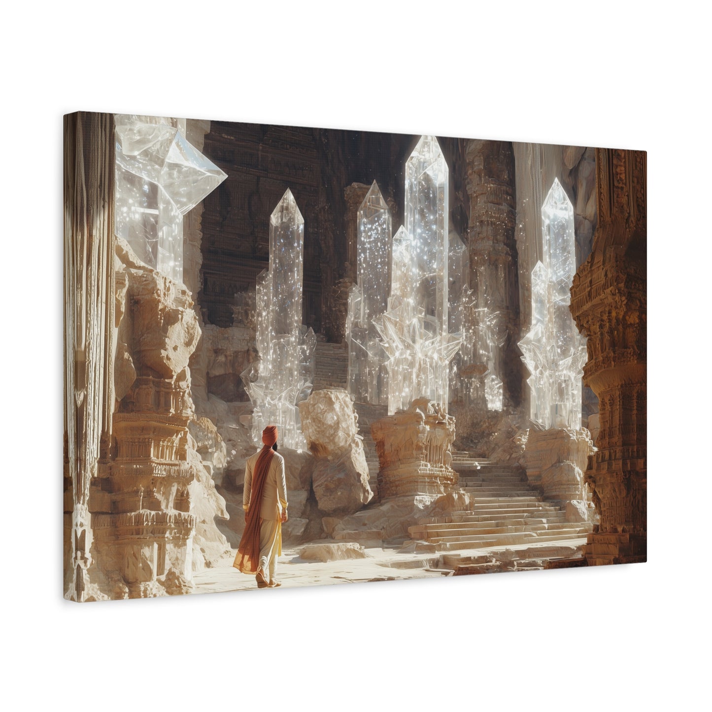 Paths of Light Canvas Print