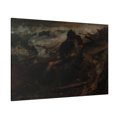 Twilight Embrace Canvas Print