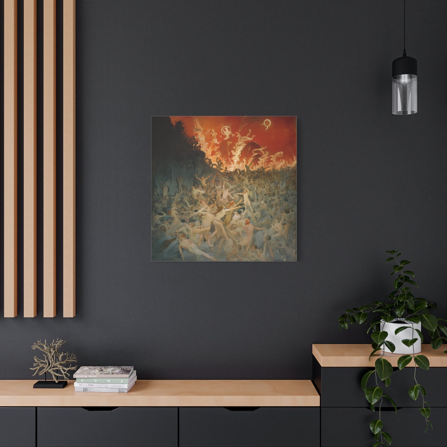 Wrath's Embrace Canvas Print