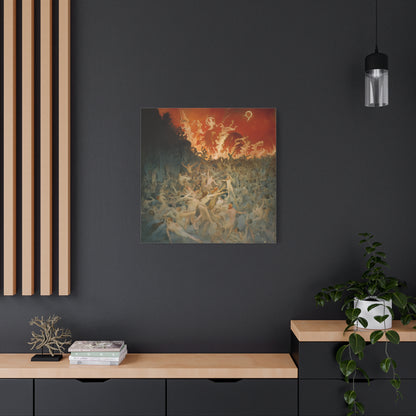 Wrath's Embrace Canvas Print