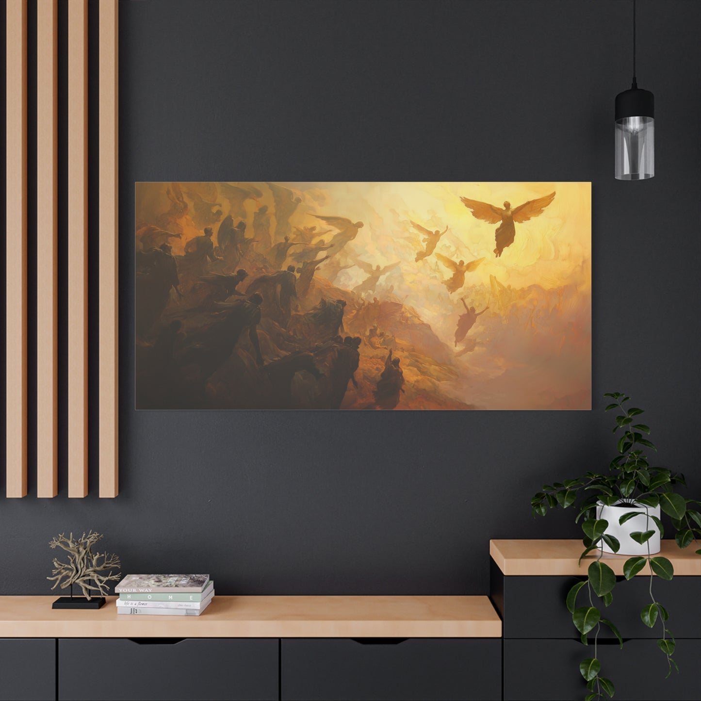 The Ascendant Choir Canvas Print