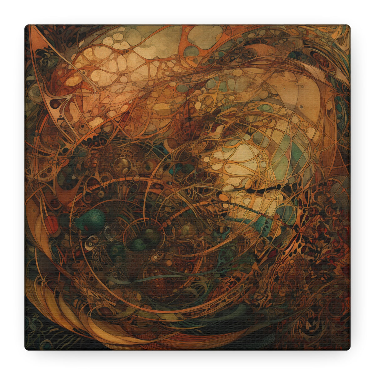 Mind's Secret Maze Canvas Print