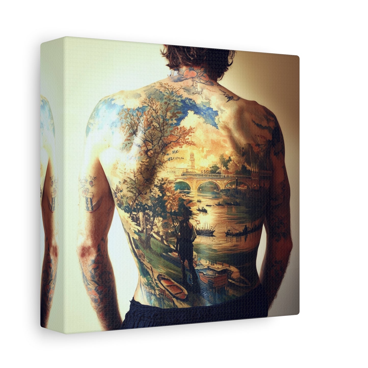 Inked Reverie Canvas Print