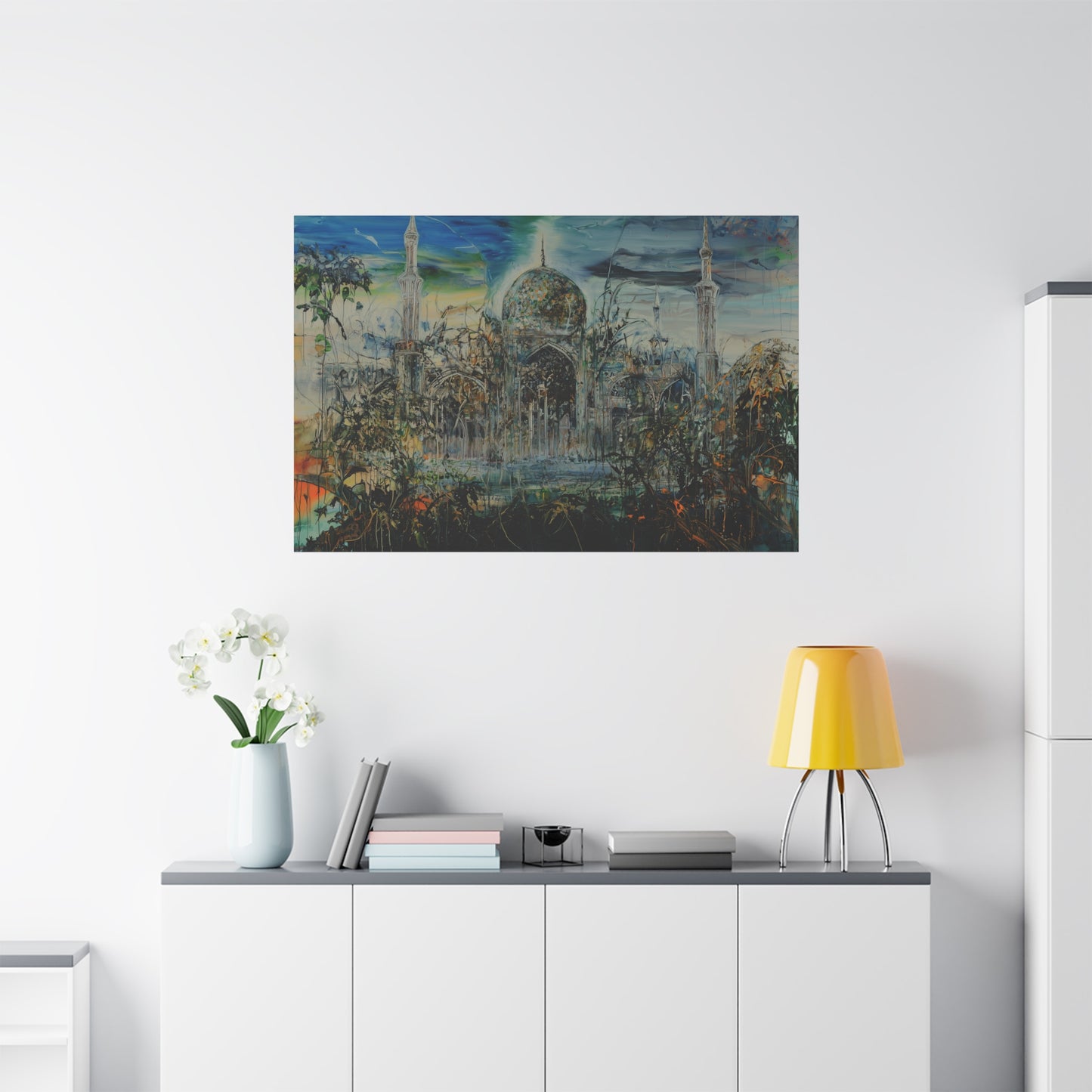 Serene Edifice Canvas Print