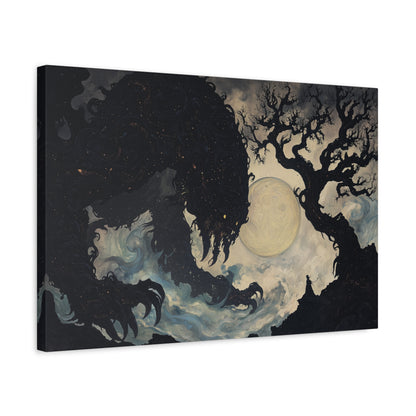 The Night's Lore Canvas Print