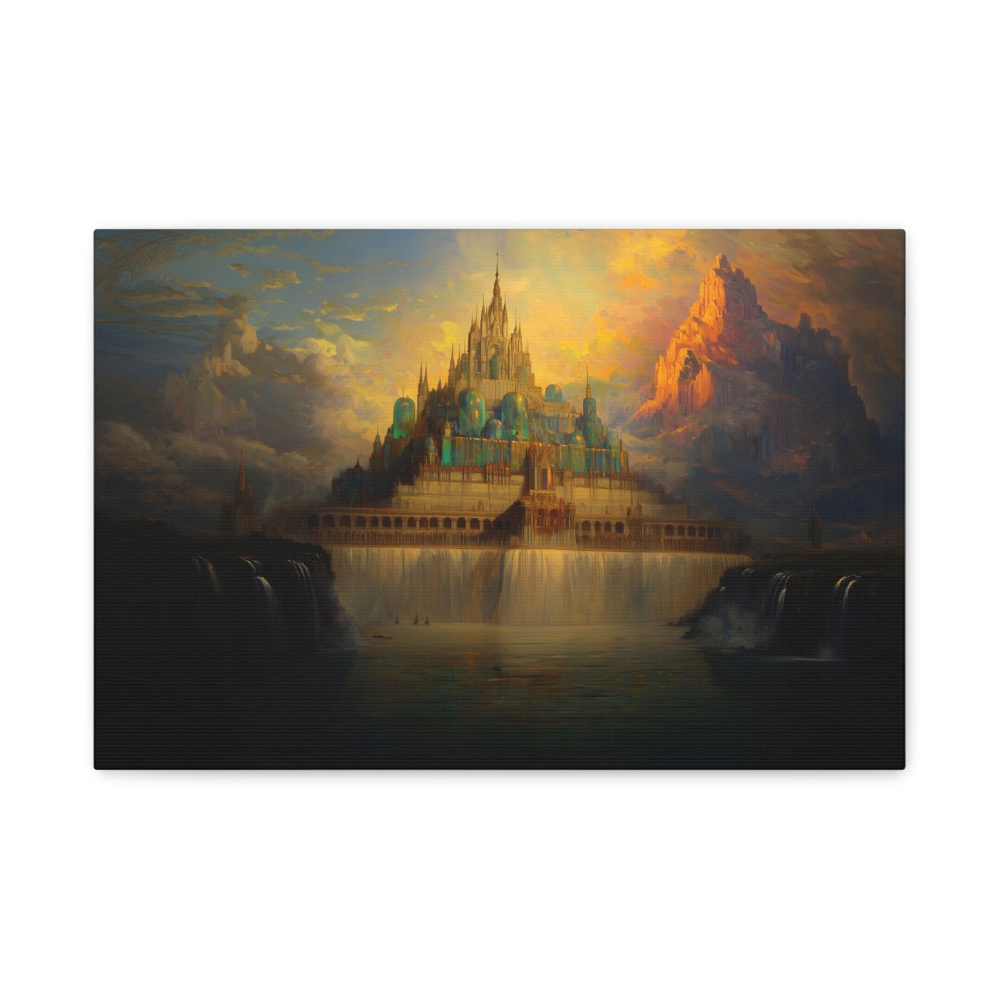 Temple of Forgotten Kings Canvas Print