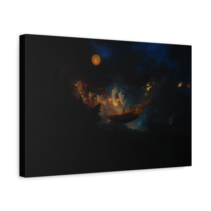 Night's Emissaries Canvas Print