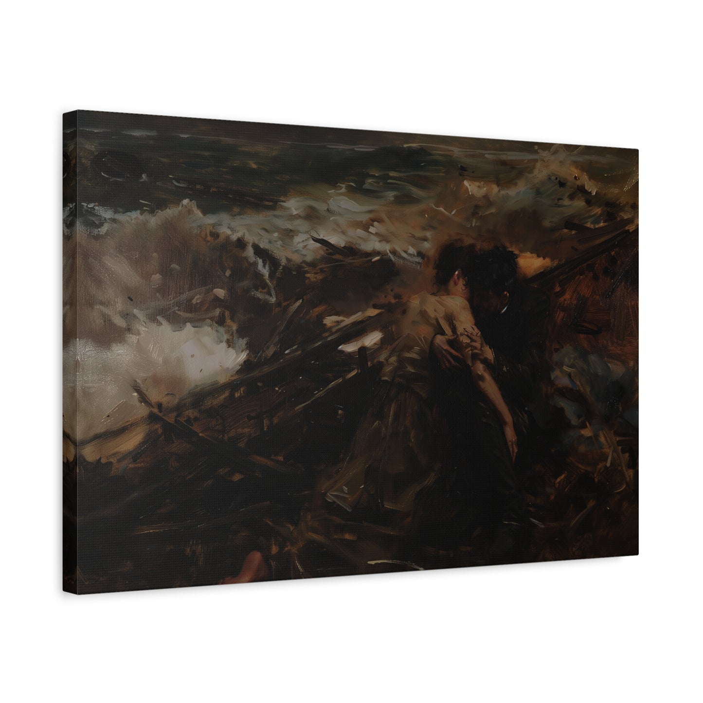 Shores of Shadow Canvas Print