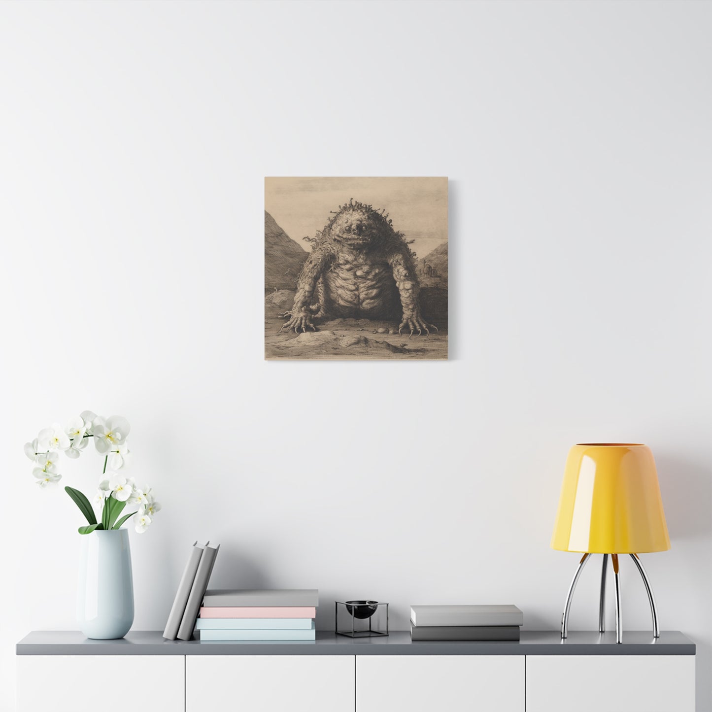 Dream of the Grotto Canvas Print