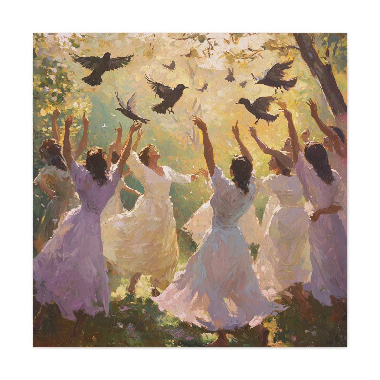 Joyful Chorus Canvas Print