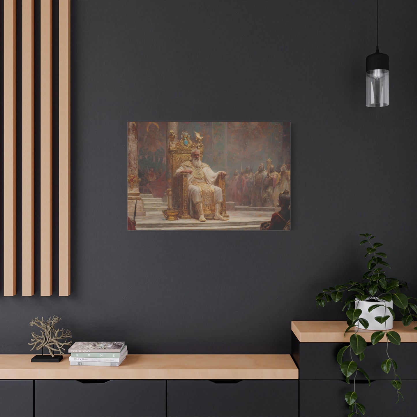 Monarch of the Abyss Canvas Print