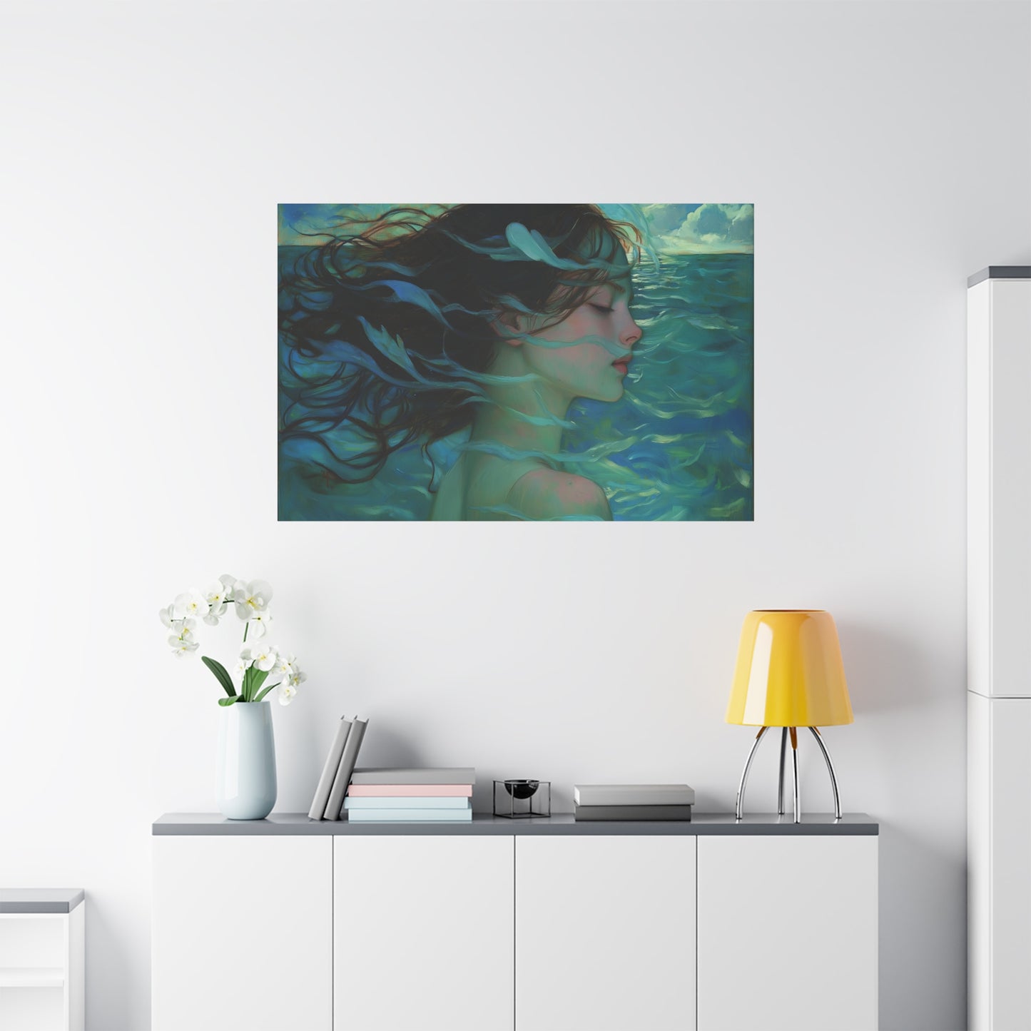 Sea and Sky Canvas Print