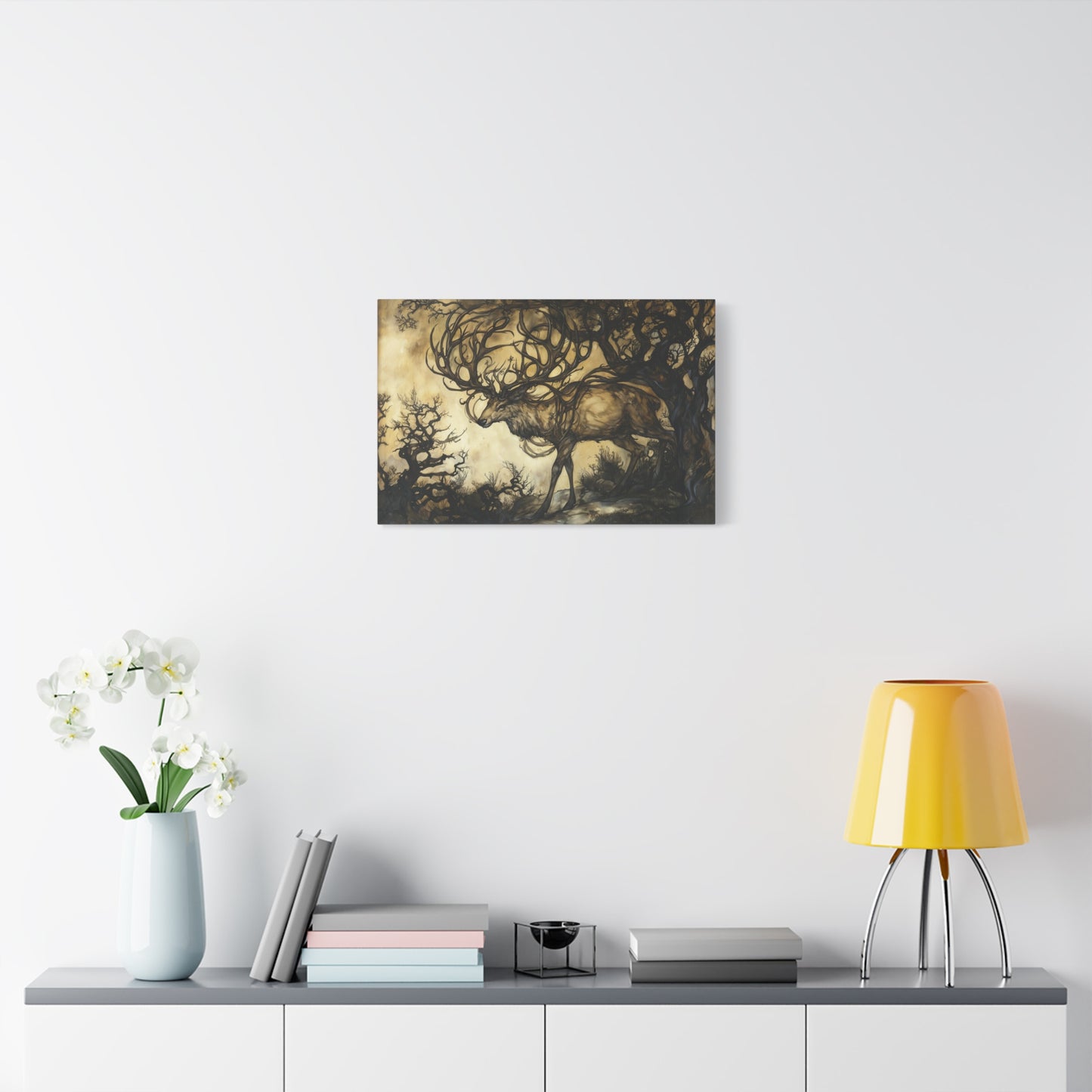 Stag of Ages Canvas Print