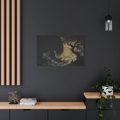 Silent Moon Canvas Print