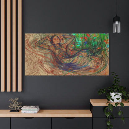 The Verdant Lull Canvas Print