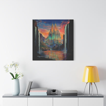 The Great Castle Canvas Print