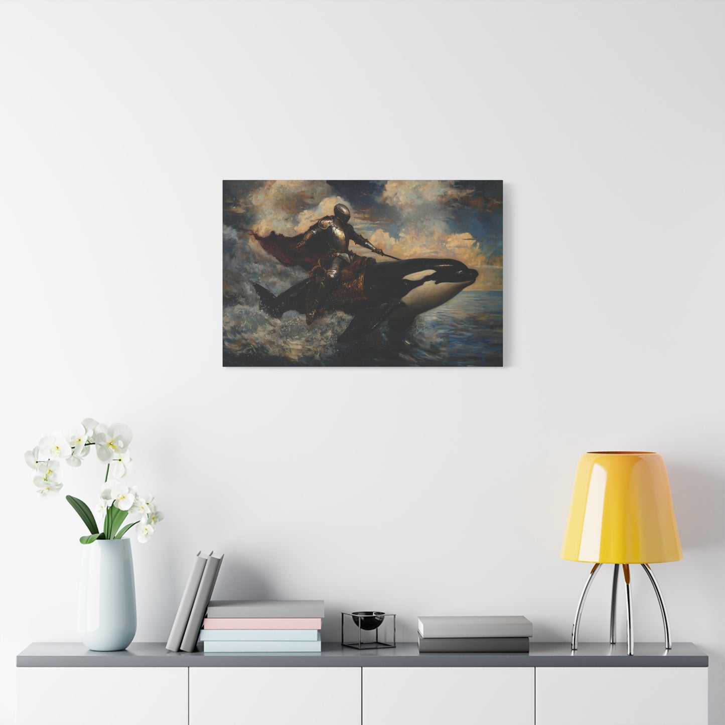 Ocean’s Valor Canvas Print