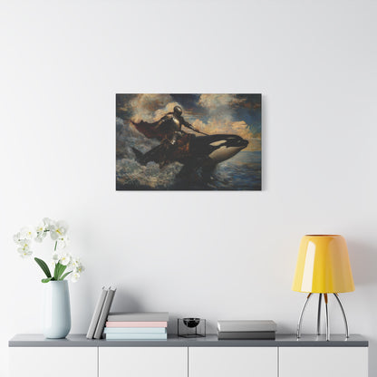 Ocean’s Valor Canvas Print