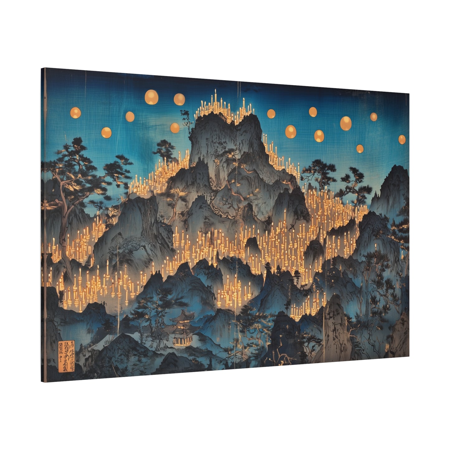 Lanterns of Twilight Canvas Print