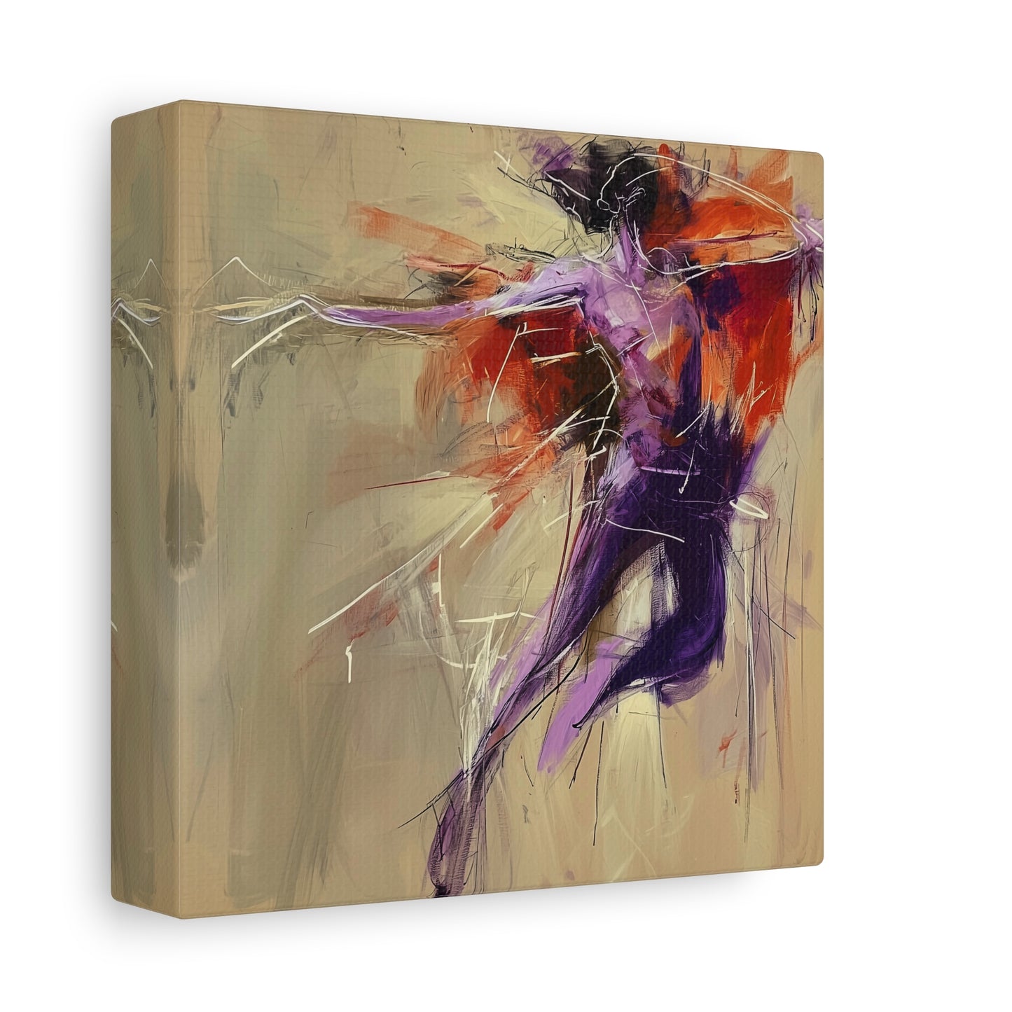 The Dancer's Dream Canvas Print