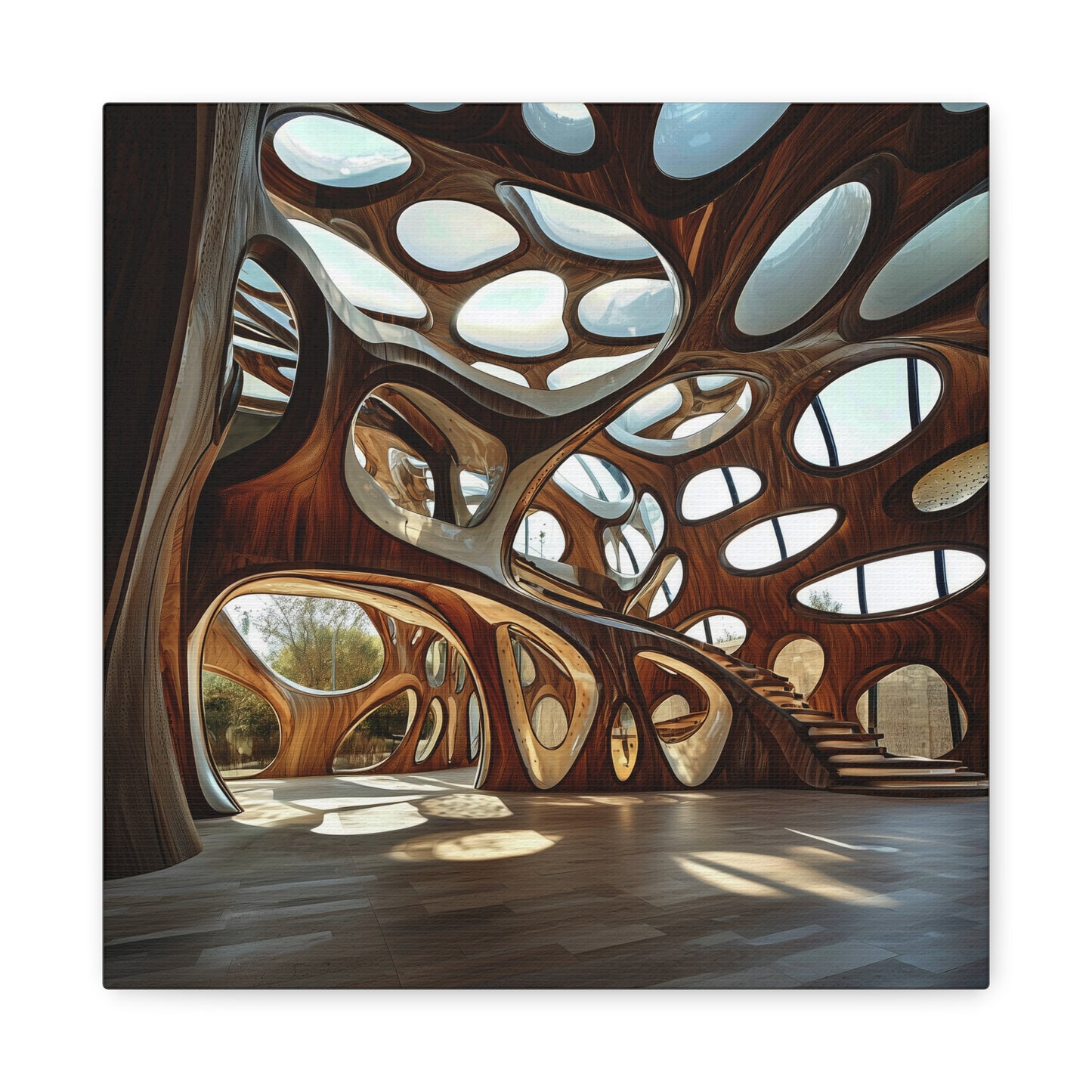 Whispering Labyrinth Canvas Print