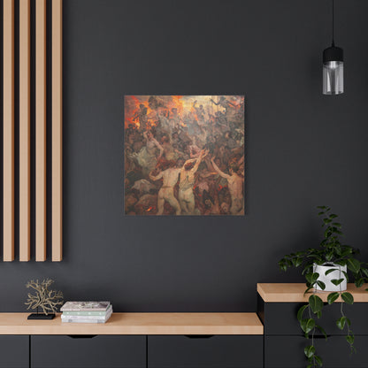 Dance of Chaos Canvas Print