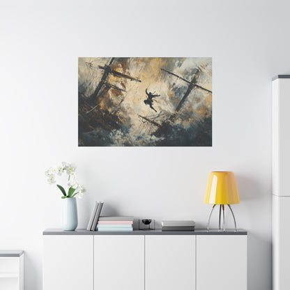 Between the Worlds Canvas Print