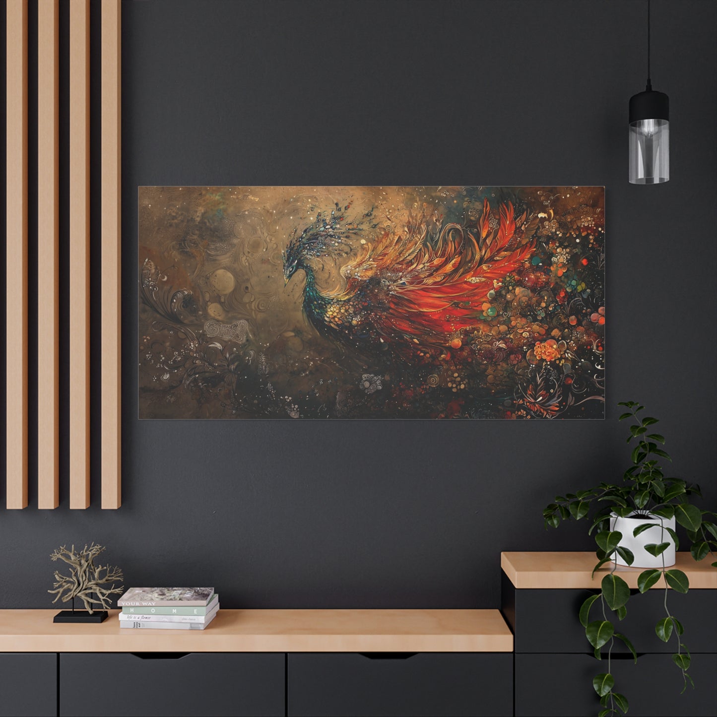 Rise from Ashes Canvas Print