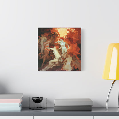 Dance of Shadows Canvas Print