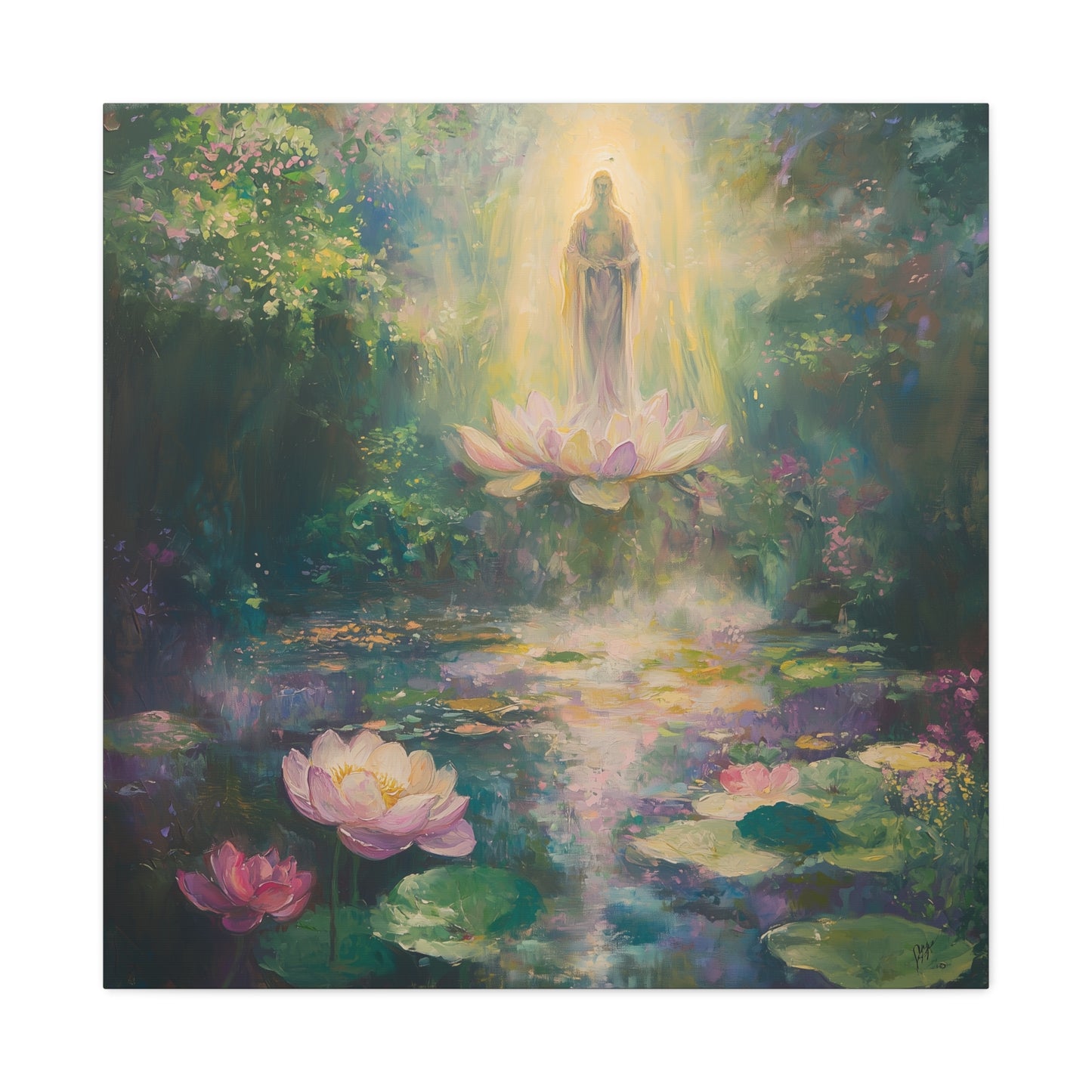 Silent Illumination Canvas Print