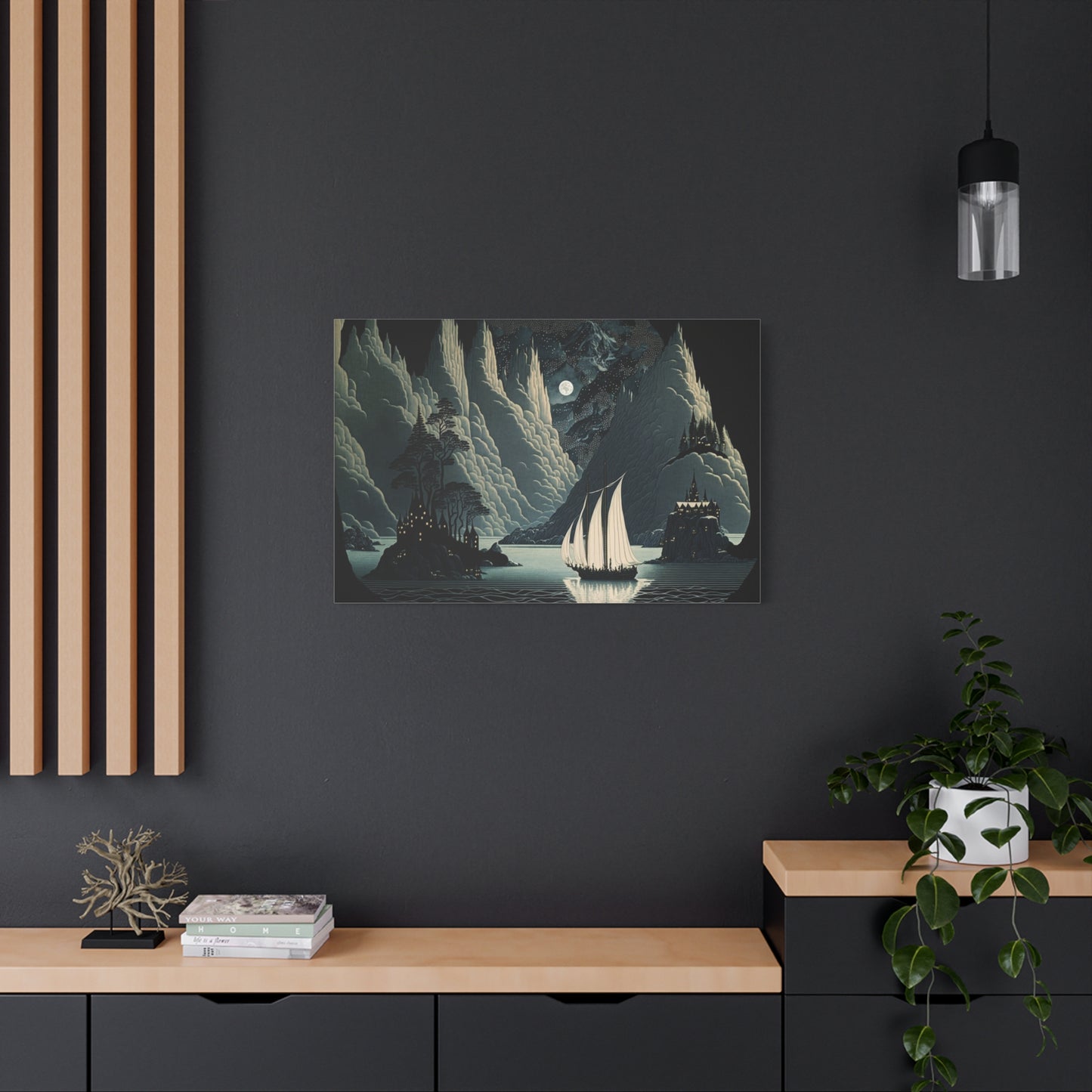 Silent Passage Canvas Print