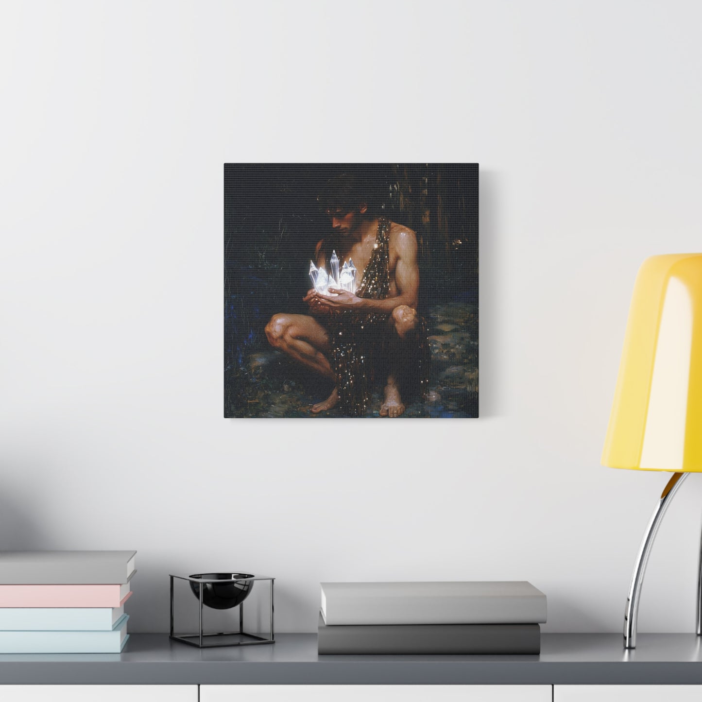 Silent Glow Canvas Print