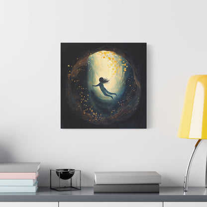 Into the Unknown Canvas Print