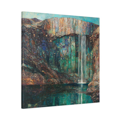 The Dreaming Cascade Canvas Print