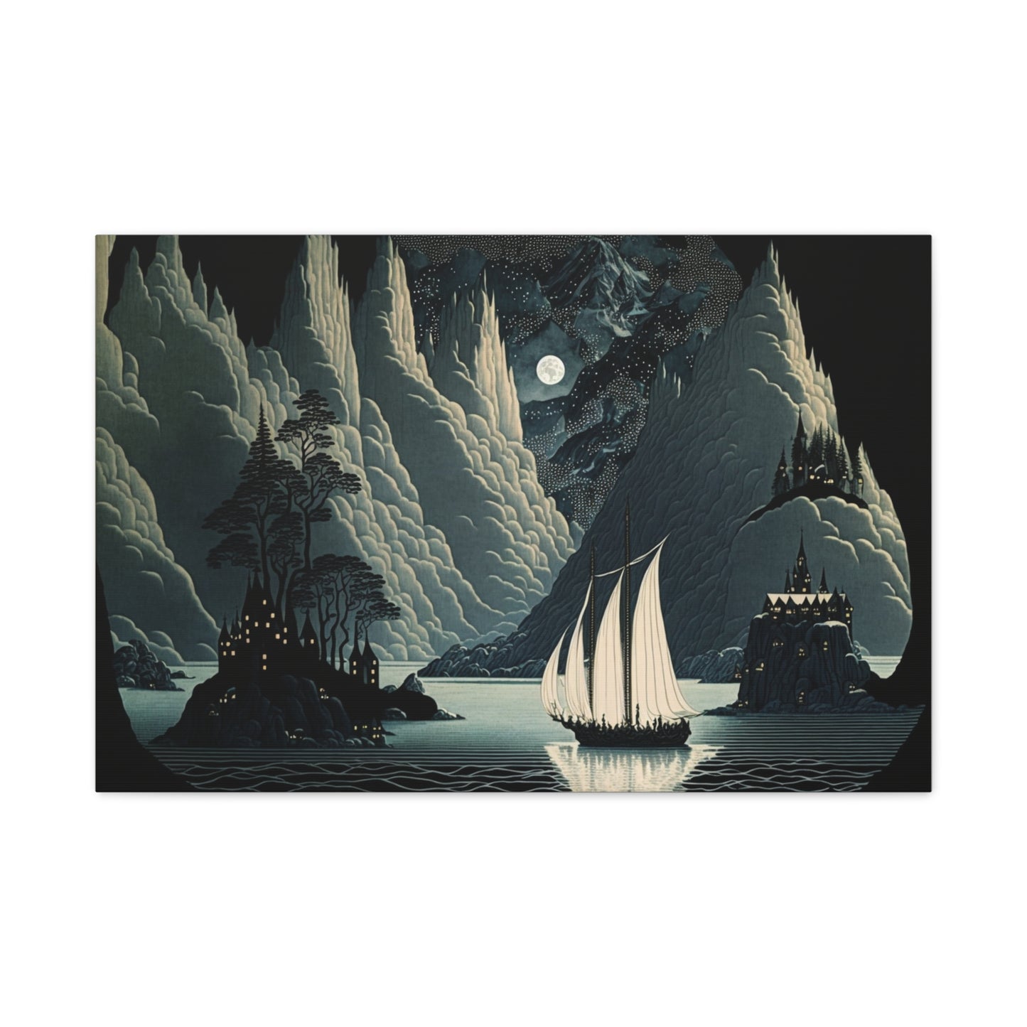 Silent Passage Canvas Print