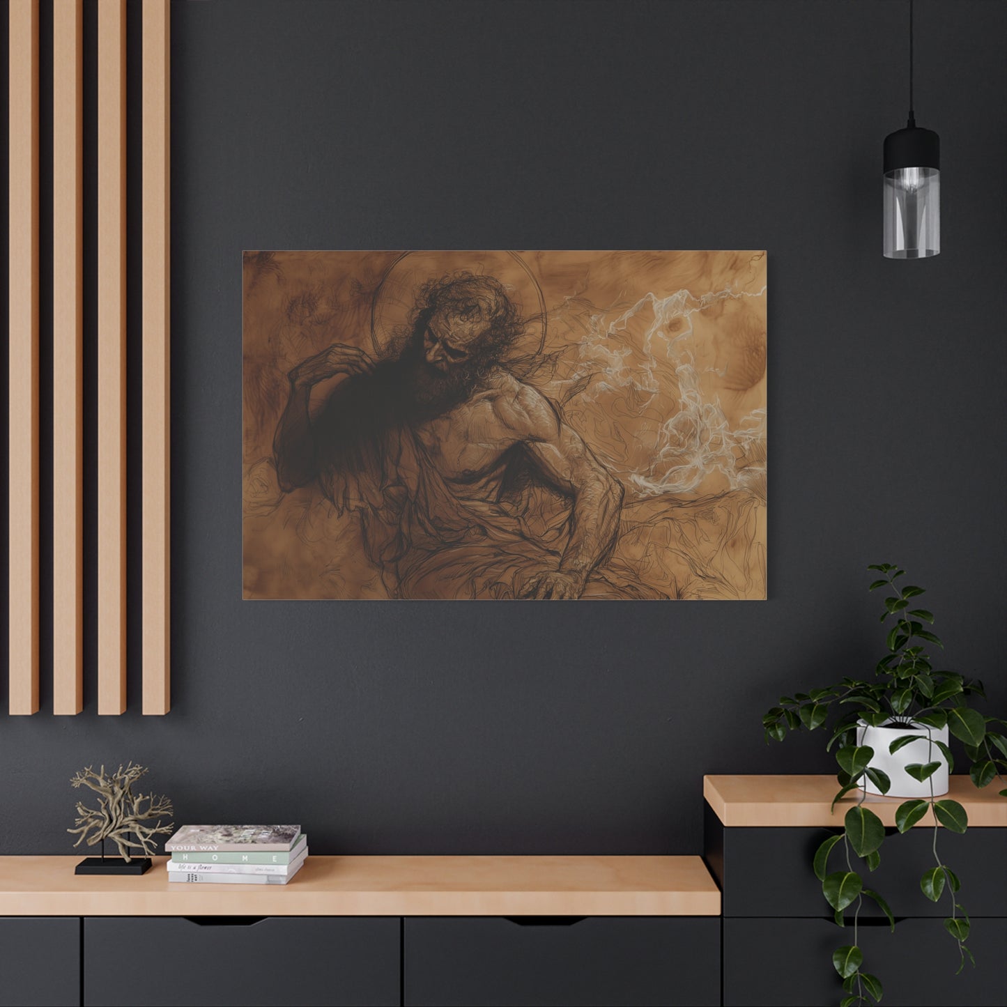 Shroud of Mystery Canvas Print