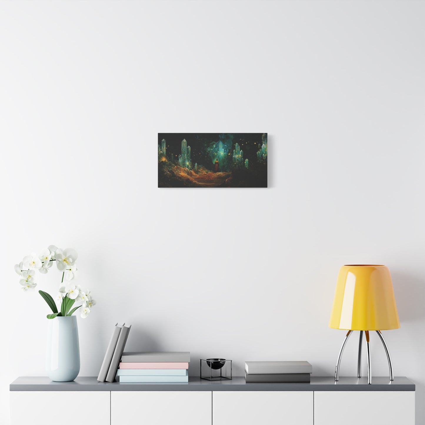 The Starglow Caverns Canvas Print