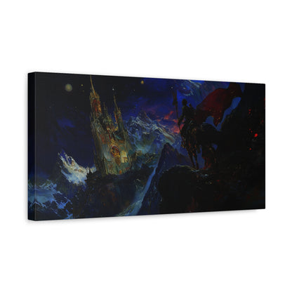 Fortress of Twilight Canvas Print