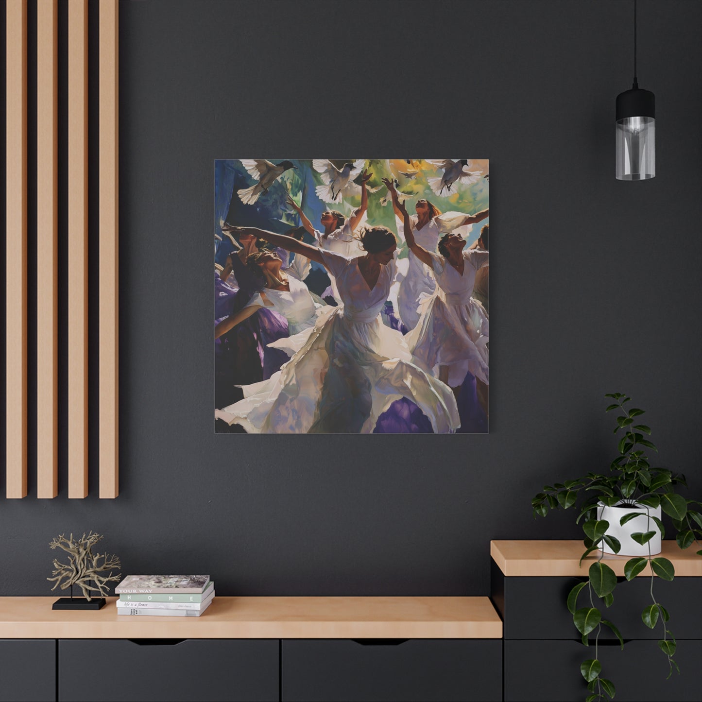 Reaching for the Infinite Canvas Print