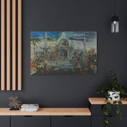 Serene Edifice Canvas Print