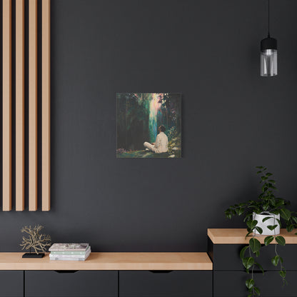 Whisperer in the Shade Canvas Print