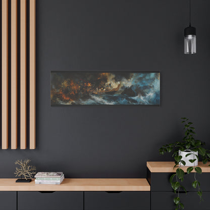 Balance in Tempest Canvas Print